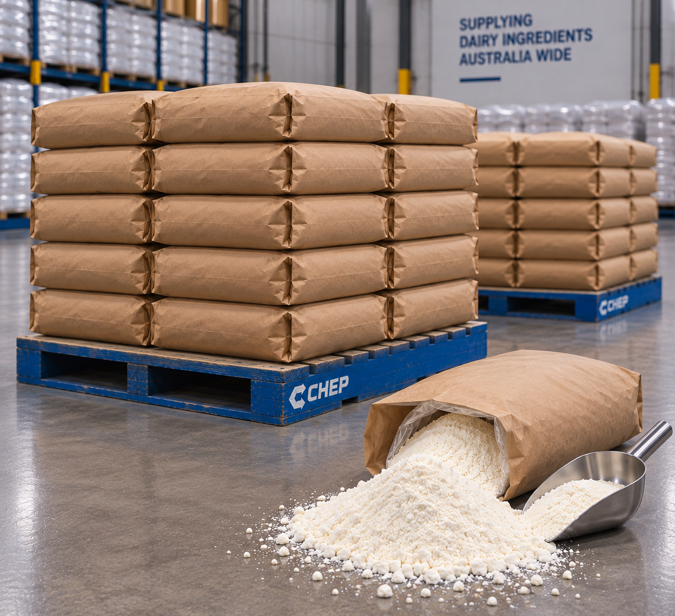 25kg Full Cream and Skim Milk Powder for wholesale food manufacturing supply